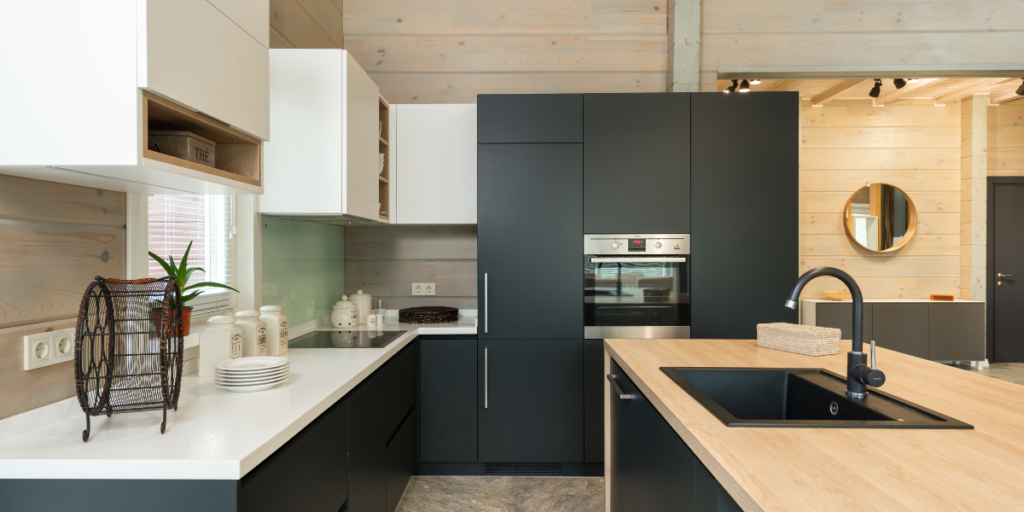 Spray Painting Kitchen Cupboards (2)